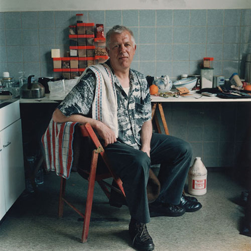 Einar Schleef, Berlin 1997 / Portr�ts (1990 &ndash; 2007) (8) / 18
	  - All rights reserved. Copyright: Ute Mahler